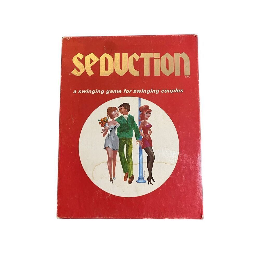 Vintage 1972 seduction board game swinging couples game